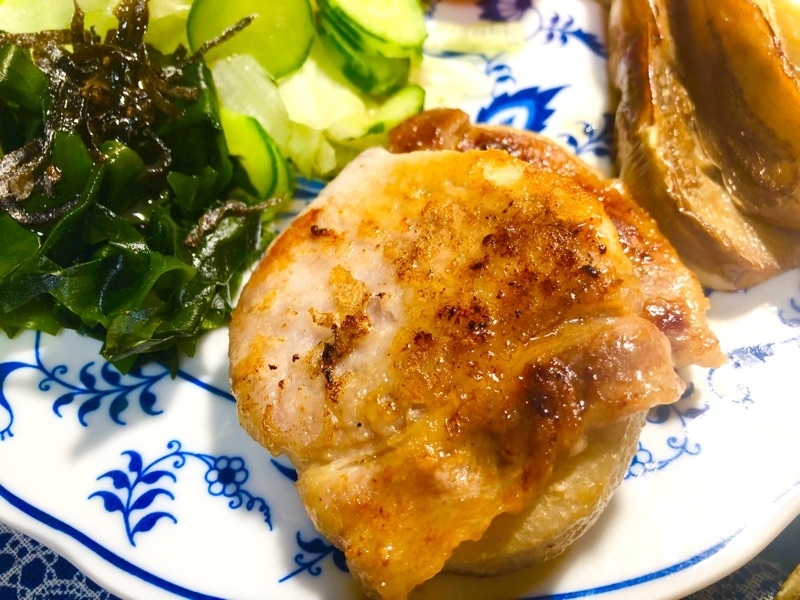 レンコンの肉巻きを撮った写真