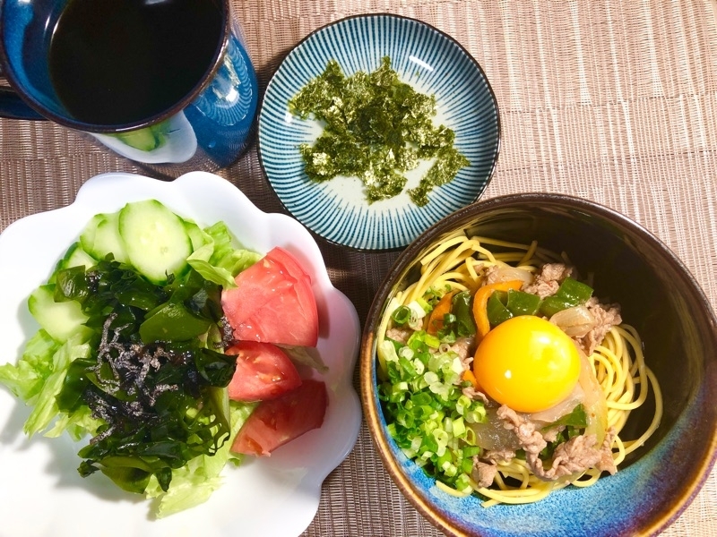 昼食を撮った写真