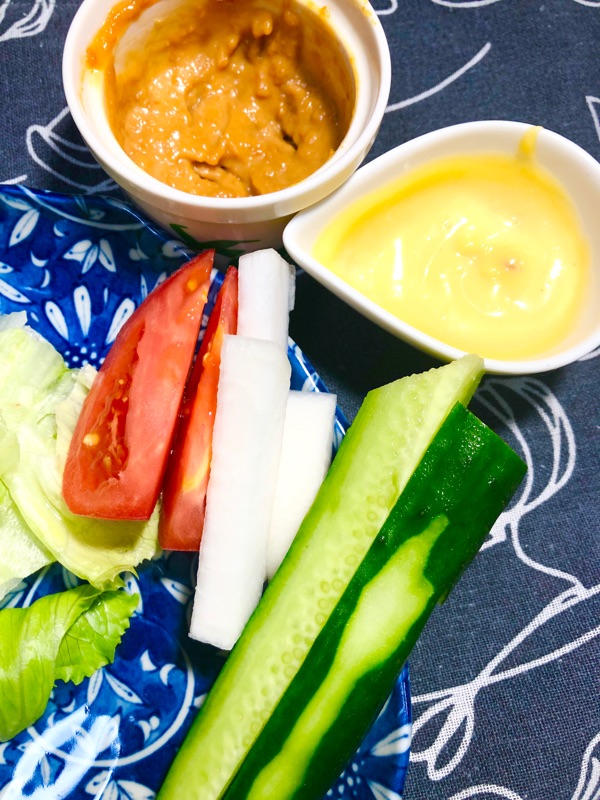 スティック野菜を撮った写真