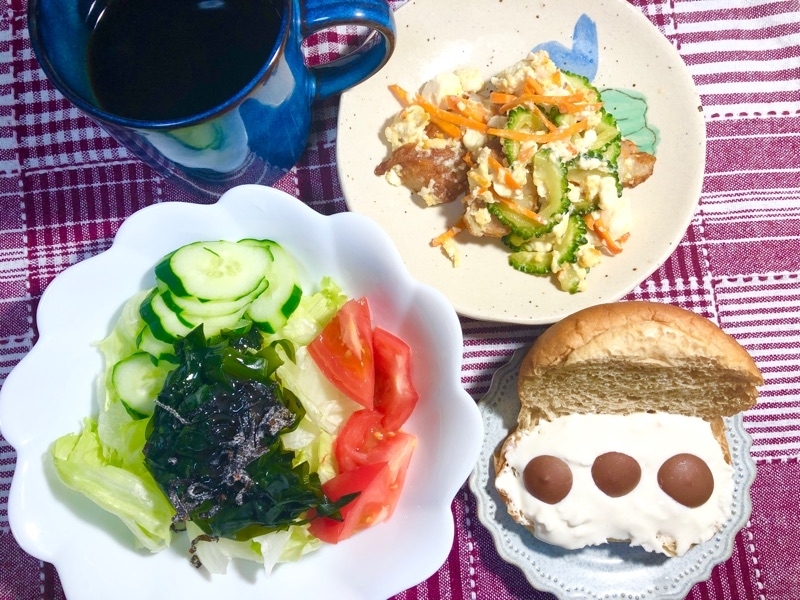 昼食を撮った写真