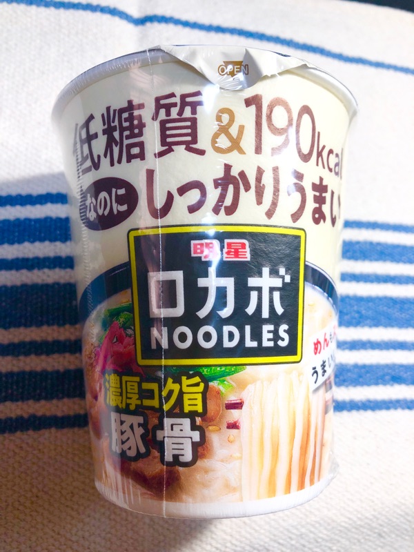 ロカボヌードル（明星）を撮った写真
