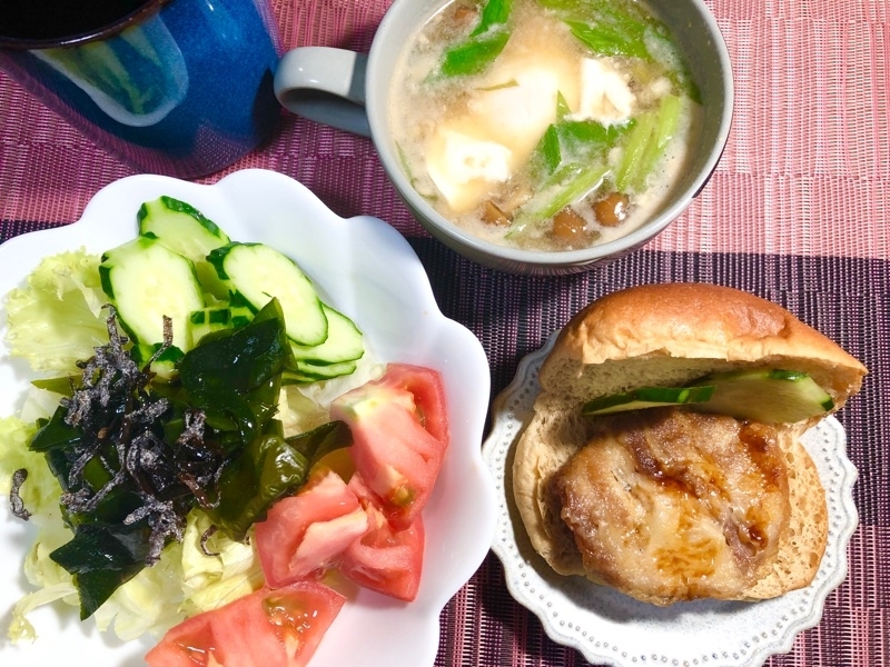 昼食を撮った写真