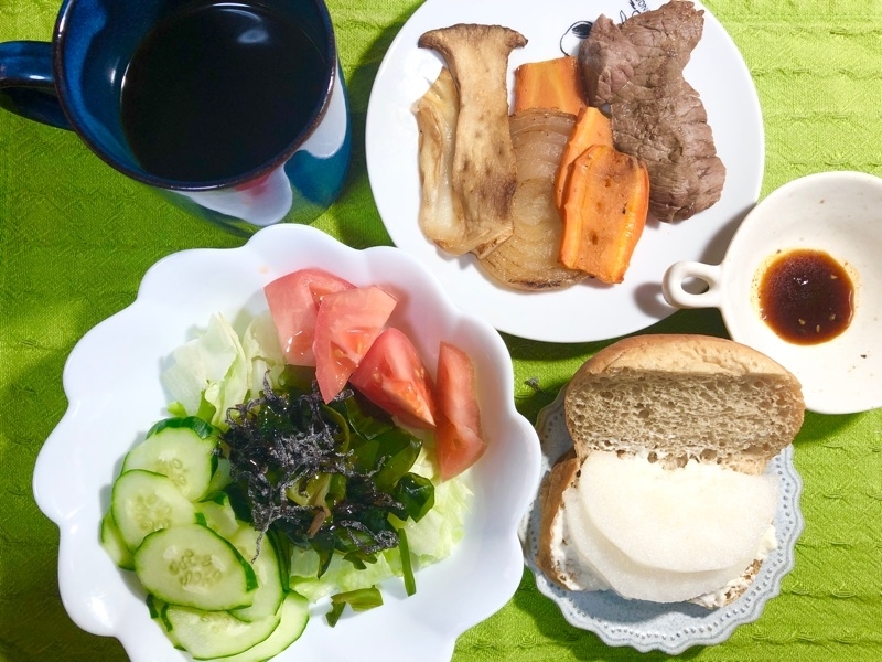 昼食を撮った写真