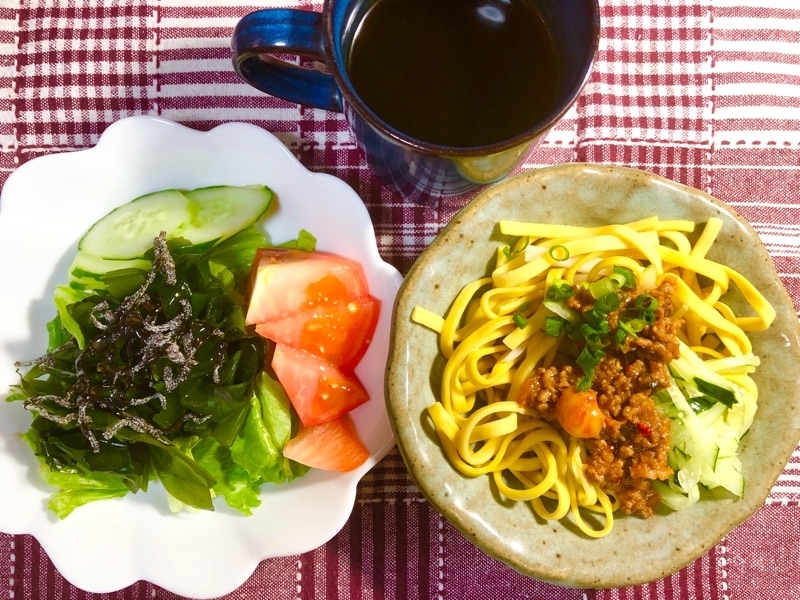 昼食を撮った写真