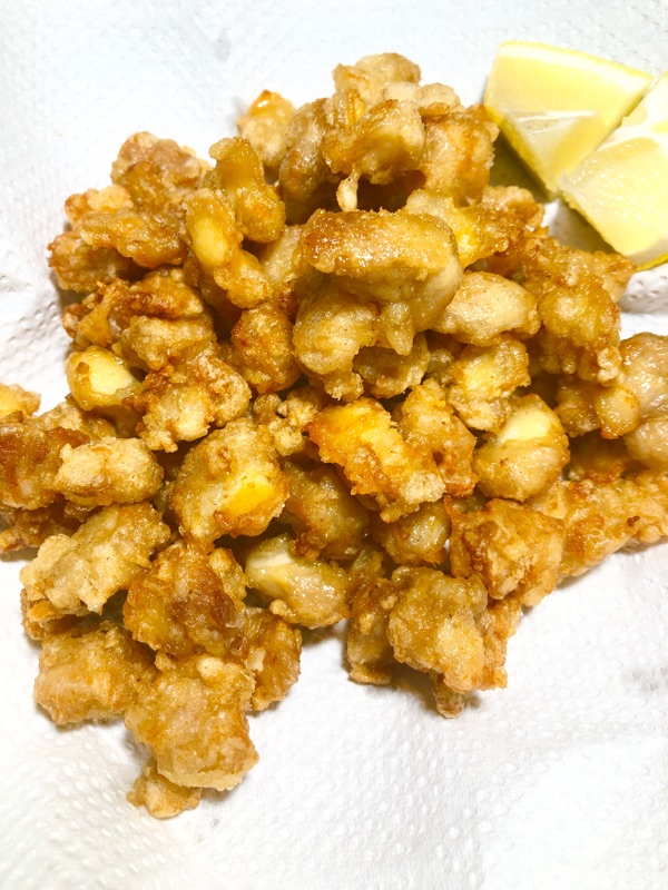 鶏軟骨の唐揚げを撮った写真