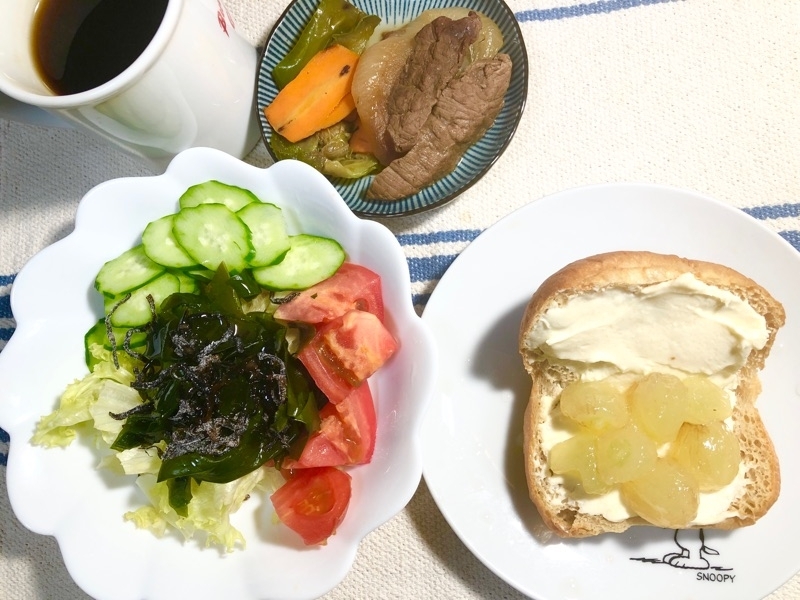 昼食を撮った写真