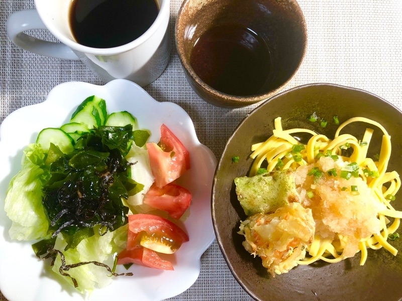 昼食を撮った写真
