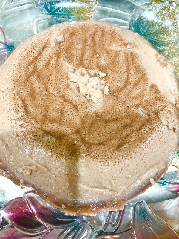 チョコプリンを撮った写真