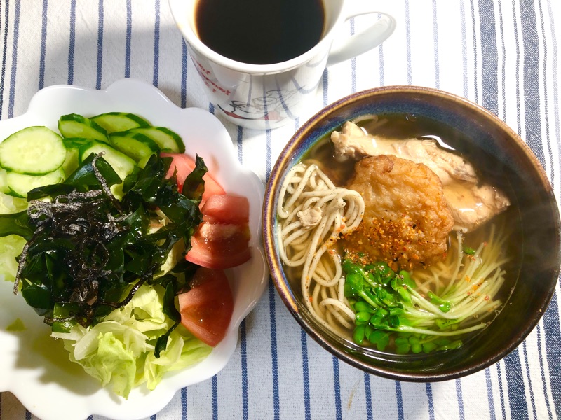 昼食を撮った写真