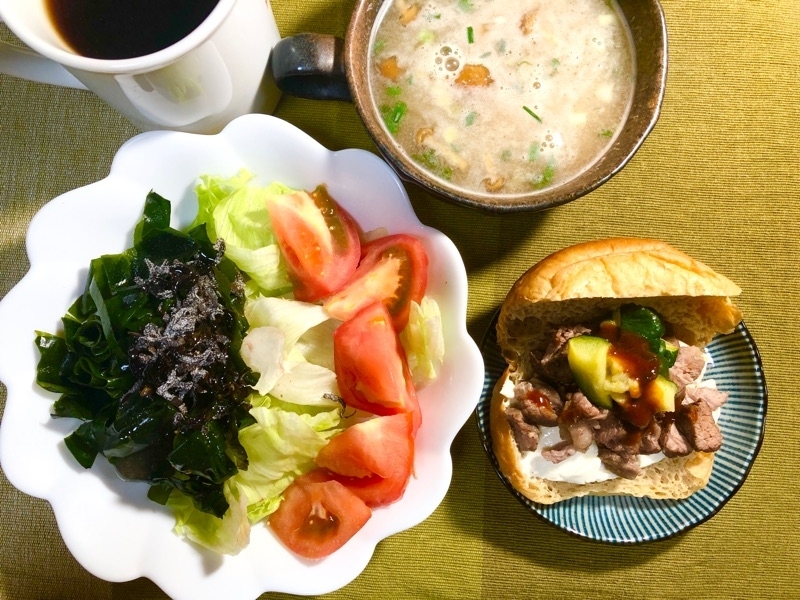 昼食を撮った写真