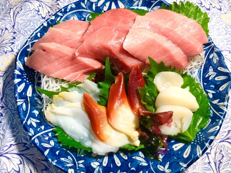 刺身を撮った写真