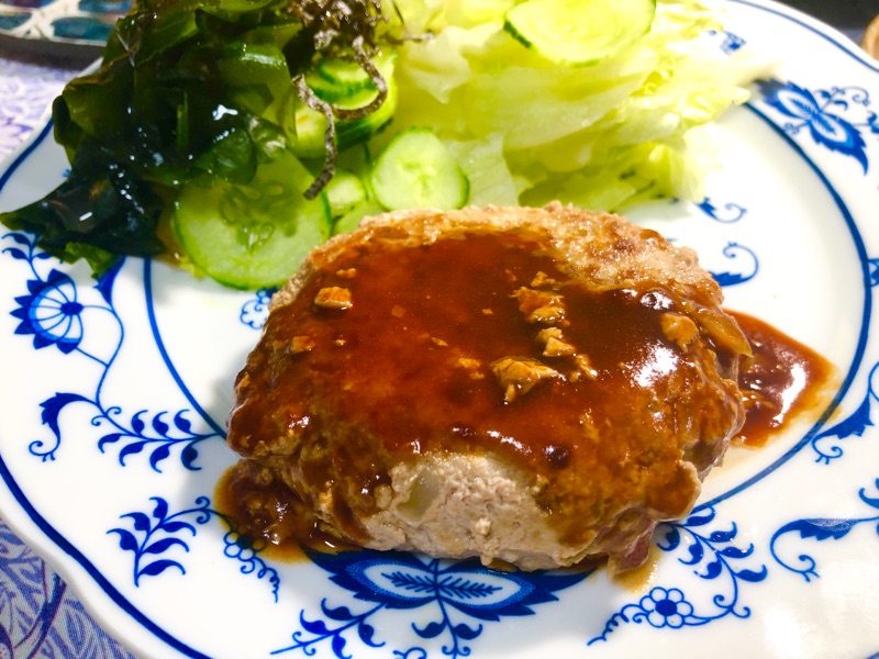 ヘルシーハンバーグを撮った写真