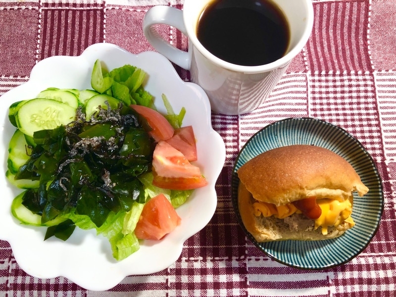昼食を撮った写真