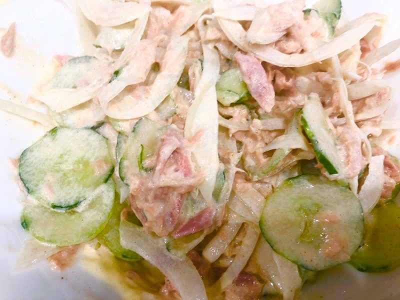 ツナサラダを撮った写真