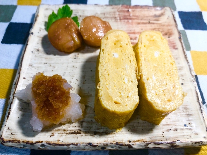 出汁巻き卵を撮った写真