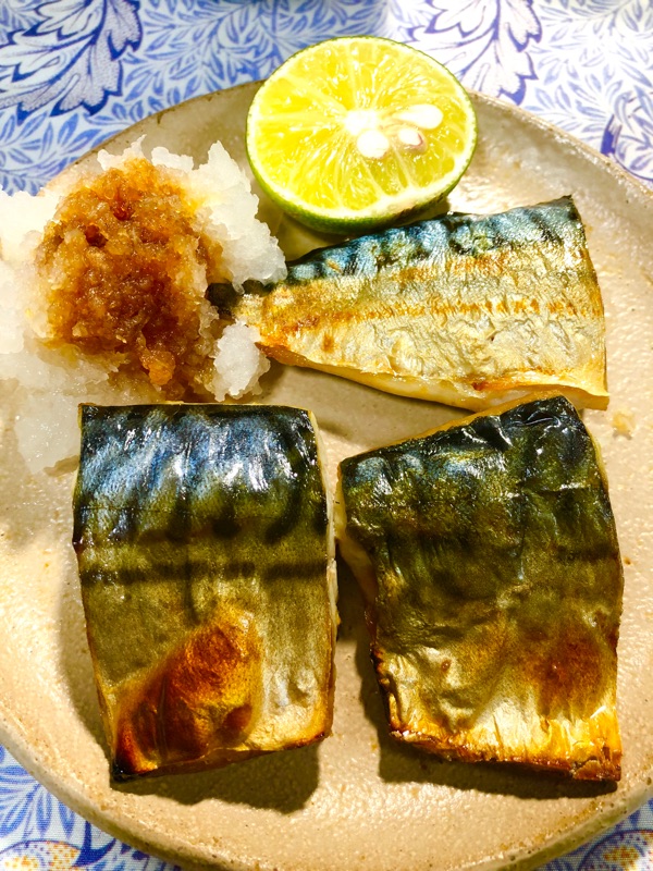 焼きサバを撮った写真