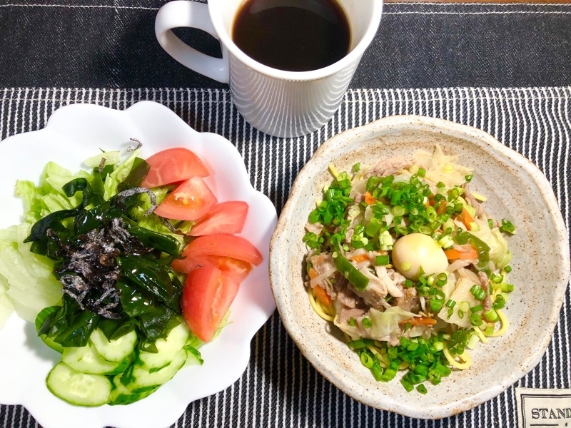 昼食を撮った写真