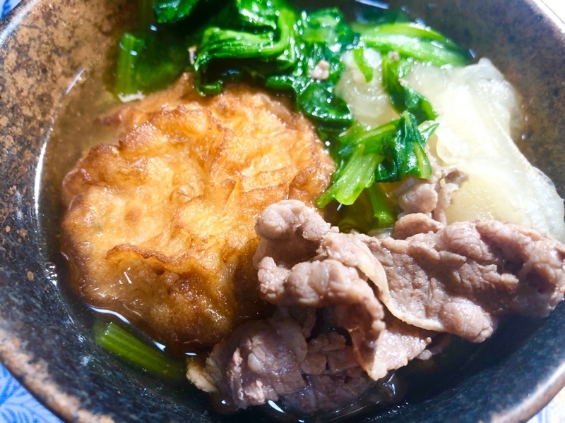 さつま揚げの煮物を撮った写真