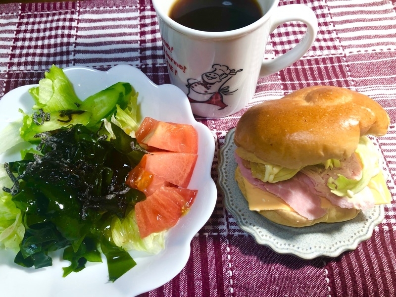 昼食を撮った写真