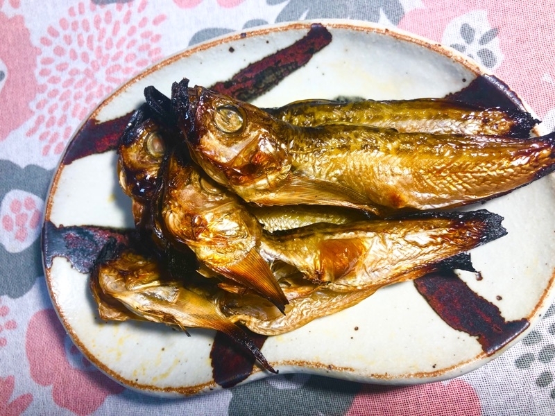 干しハタハタを撮った写真