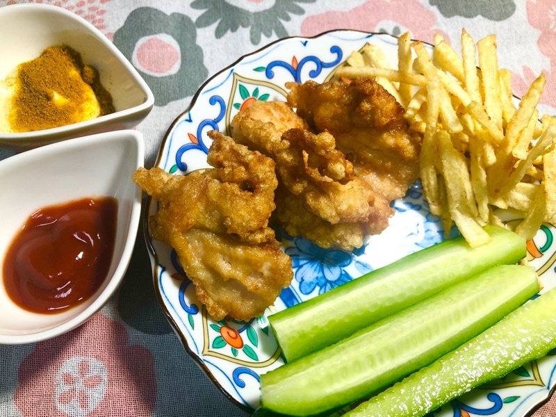 ヤゲン軟骨の唐揚げを撮った写真