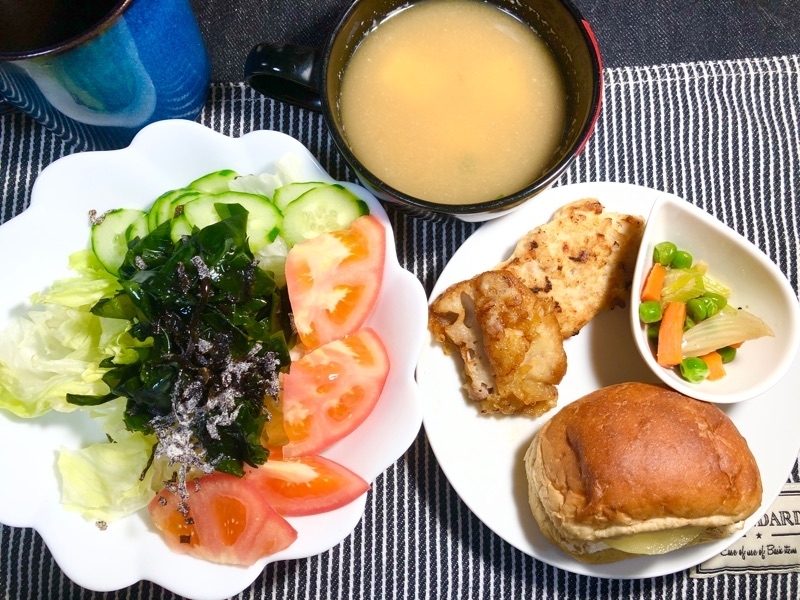 昼食を撮った写真