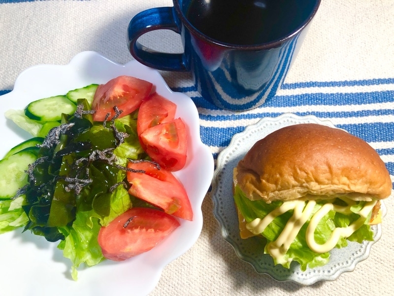 昼食を撮った写真