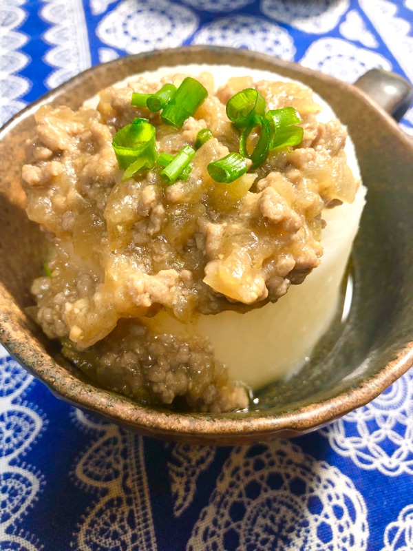 ふろふき大根わが家流を撮った写真