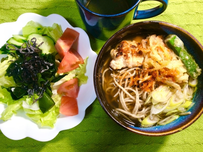 昼食を撮った写真