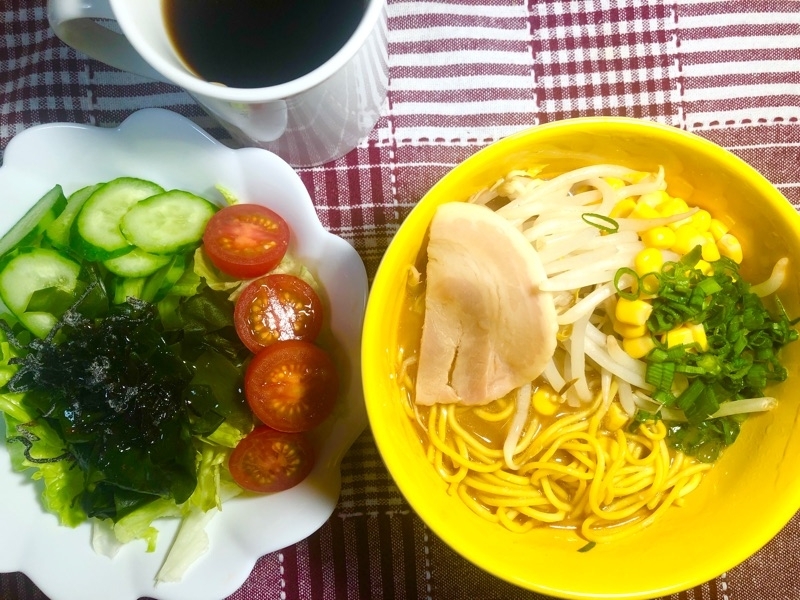 昼食を撮った写真