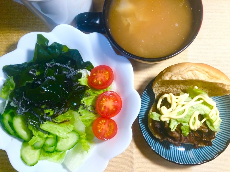 昼食を撮った写真