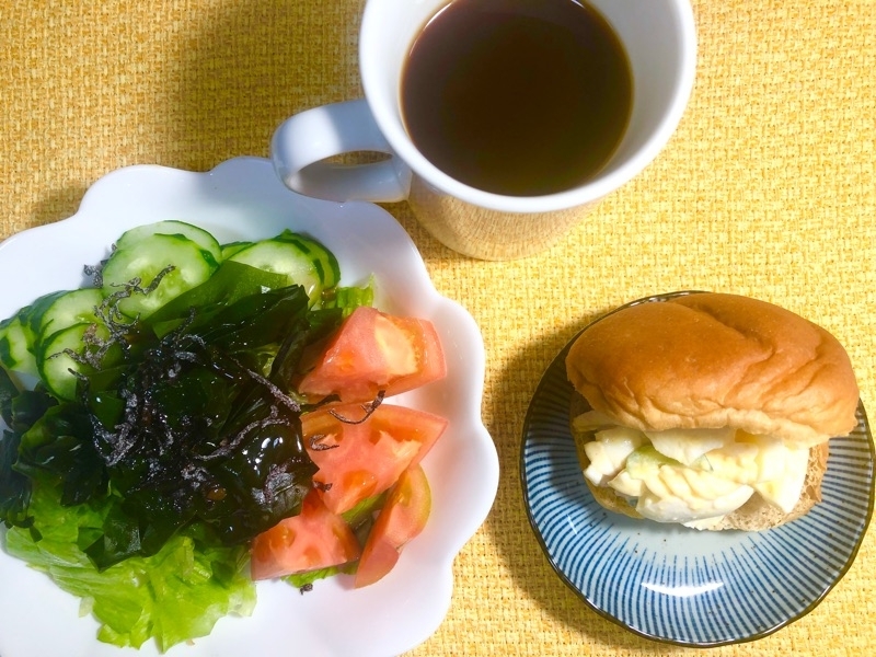 昼食を撮った写真