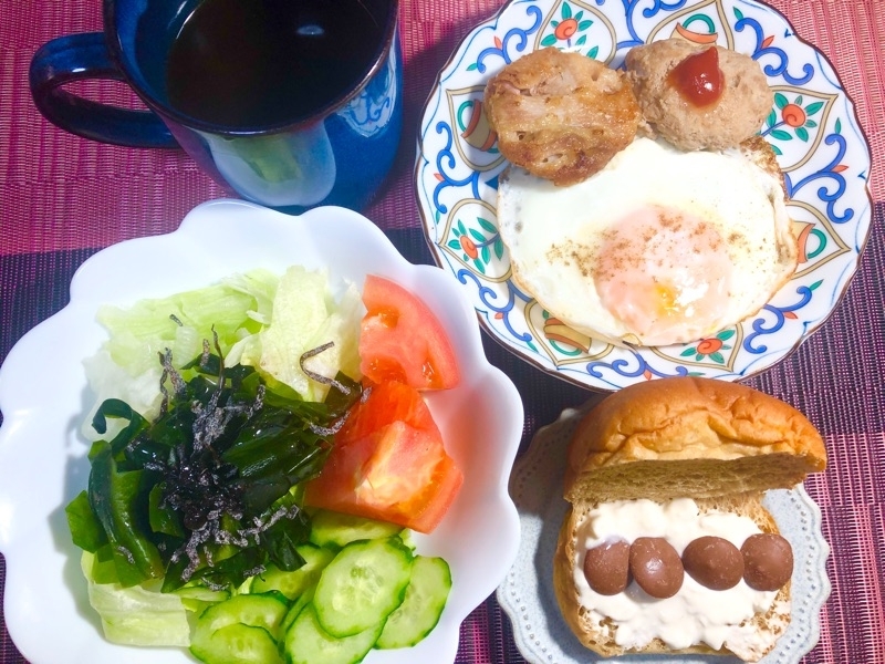 昼食を撮った写真