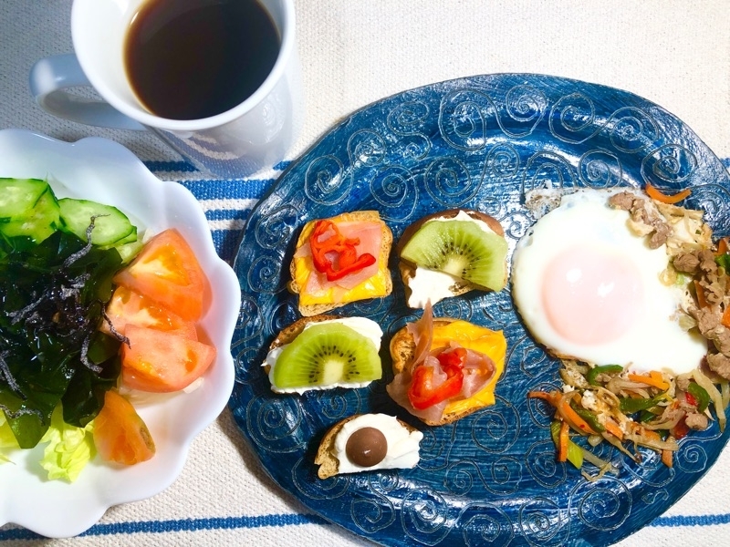 昼食を撮った写真