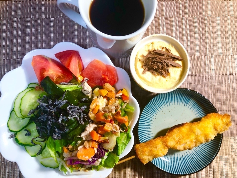 昼食を撮った写真