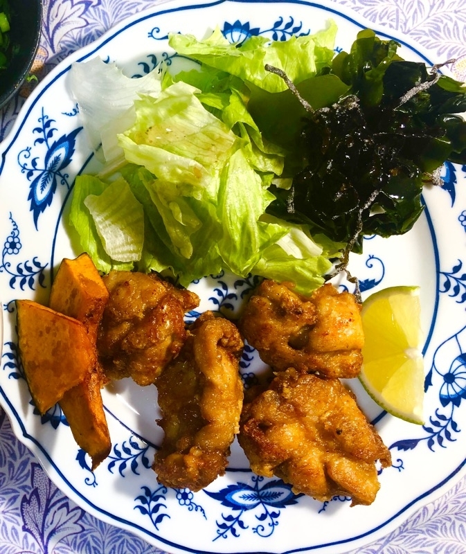 カレーから揚げを撮った写真