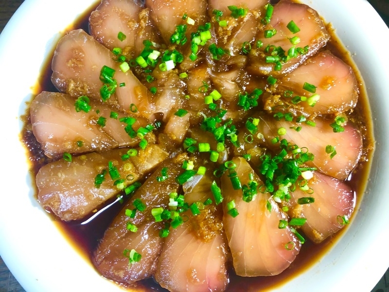 びんちょうマグロのづけを撮った写真
