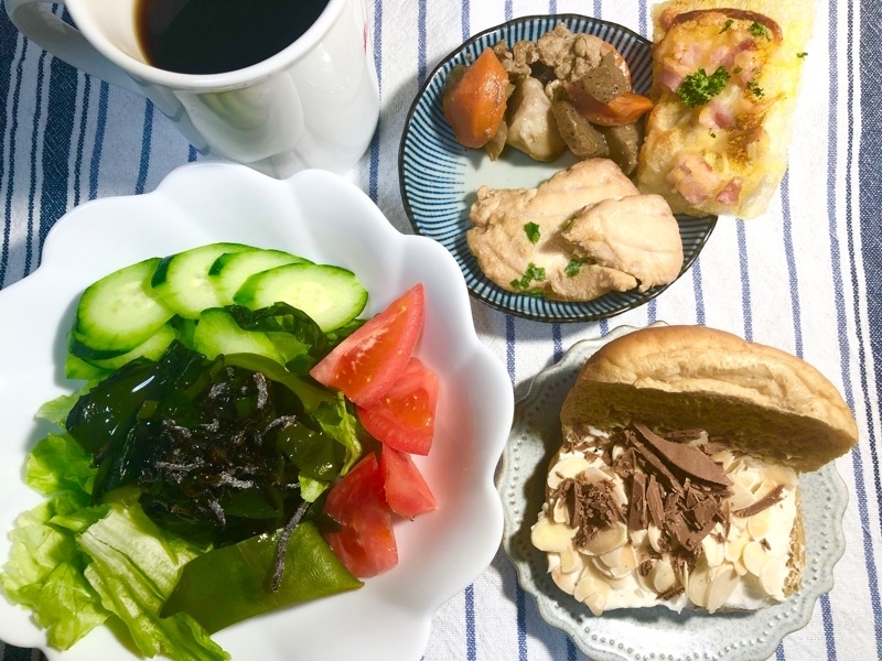昼食を撮った写真