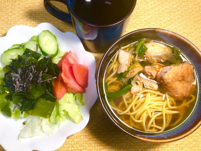 昼食を撮った写真