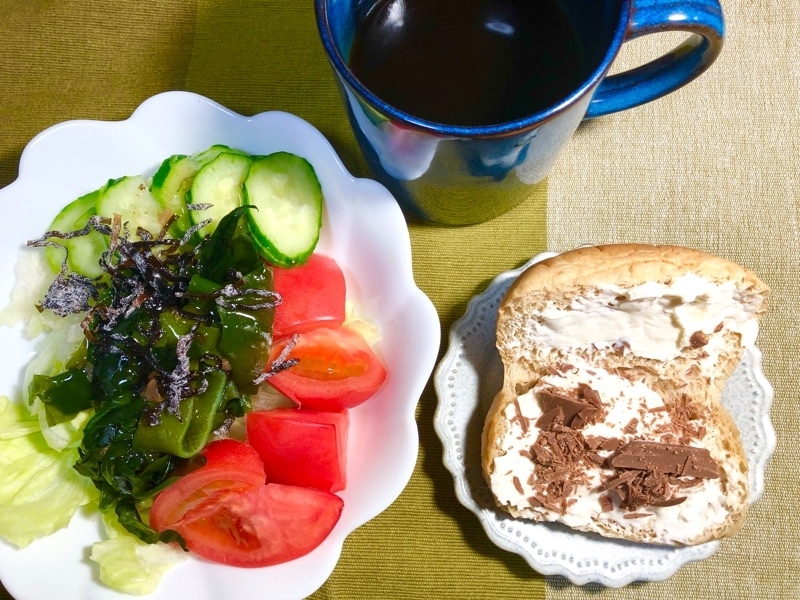 ブランパンの昼食を撮った写真