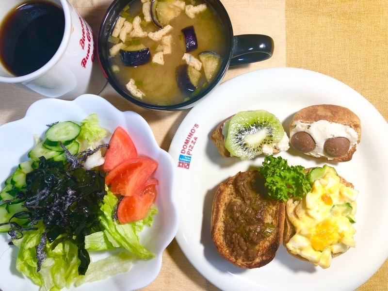 昼食を撮った写真
