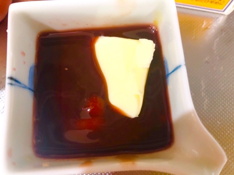 ソースを撮った写真