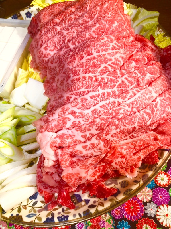ポイント牛肉を撮った写真