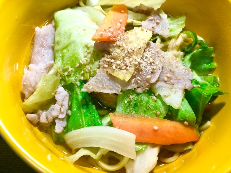 低糖質タンメンを撮った写真
