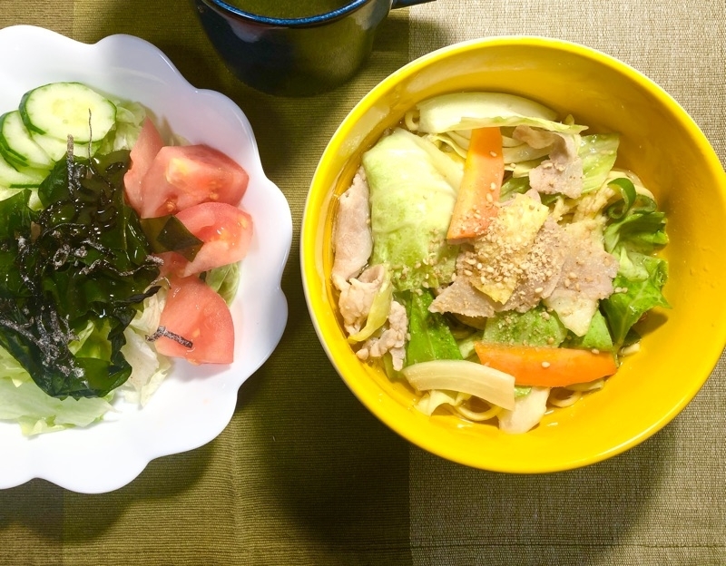 昼食を撮った写真