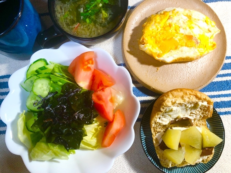 昼食を撮った写真