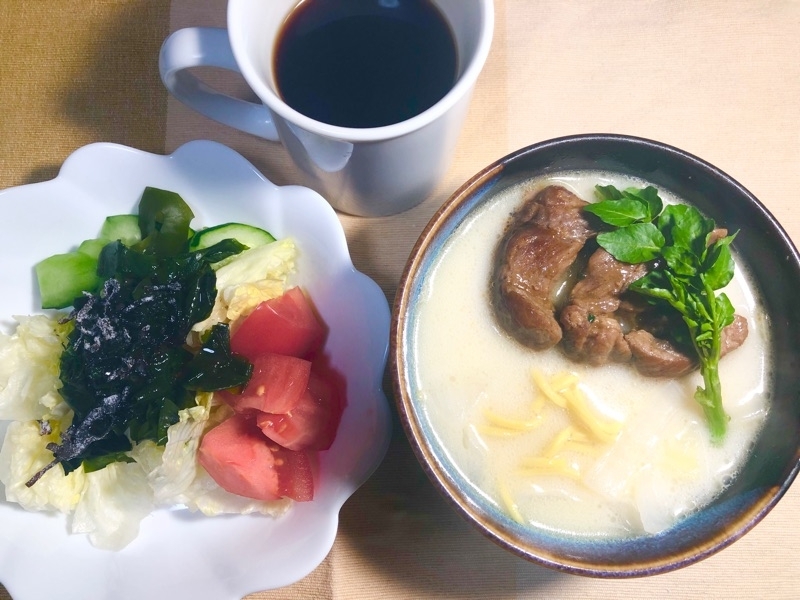 昼食を撮った写真