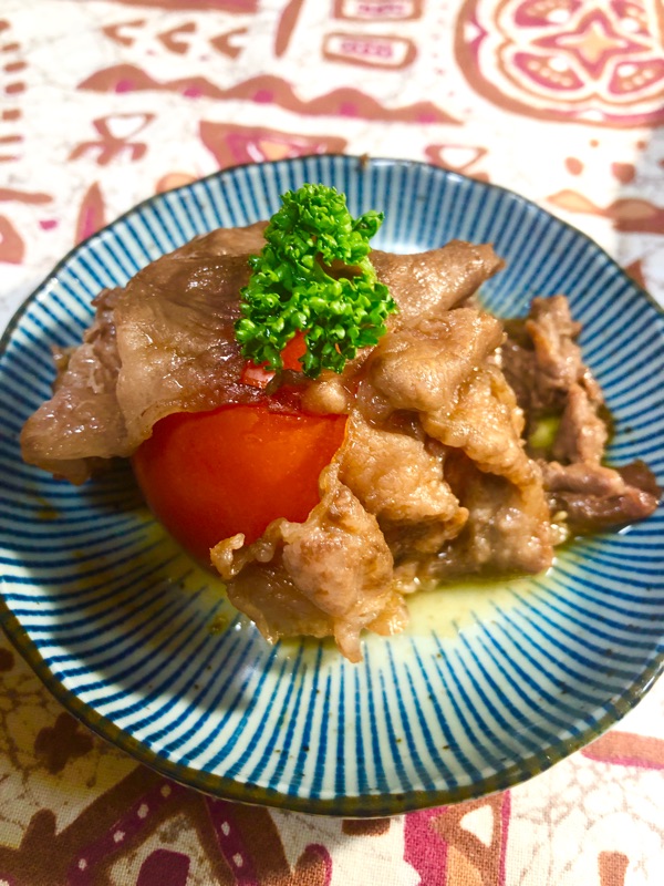 牛肉巻きトマトを撮った写真