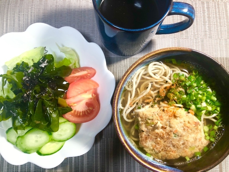 昼食を撮った写真