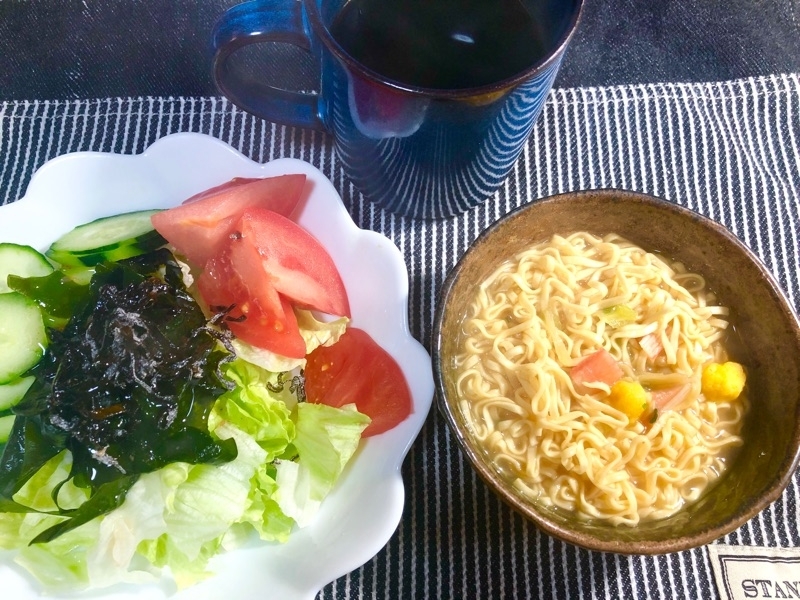 昼食を撮った写真